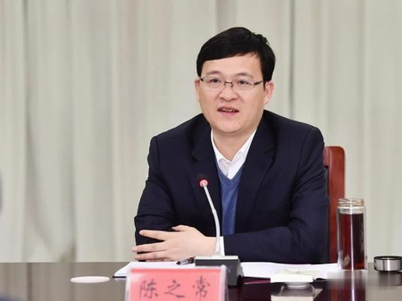 盐集团党委书记、董事长章朝阳与淮安市市长陈之常深入洽谈推进盐穴储油气库项目建设，共商“十四五”发展