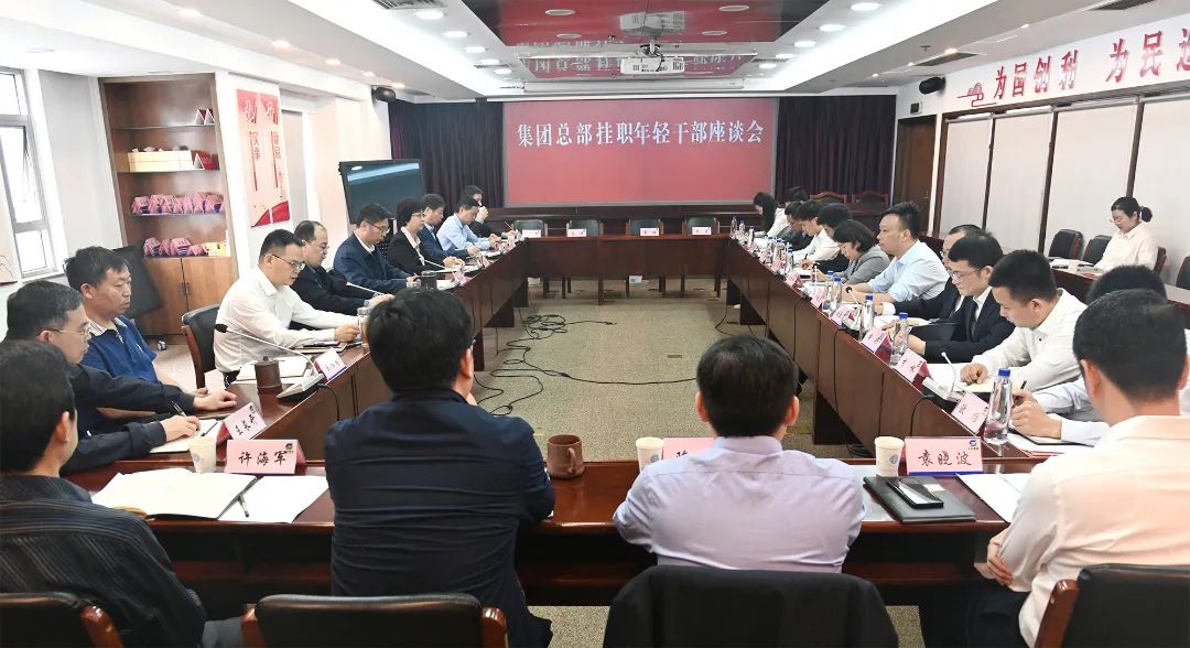 汲取力量茁壮成长 勇挑重担不负韶华——ug环球集团党委召开总部挂职年轻干部座谈会