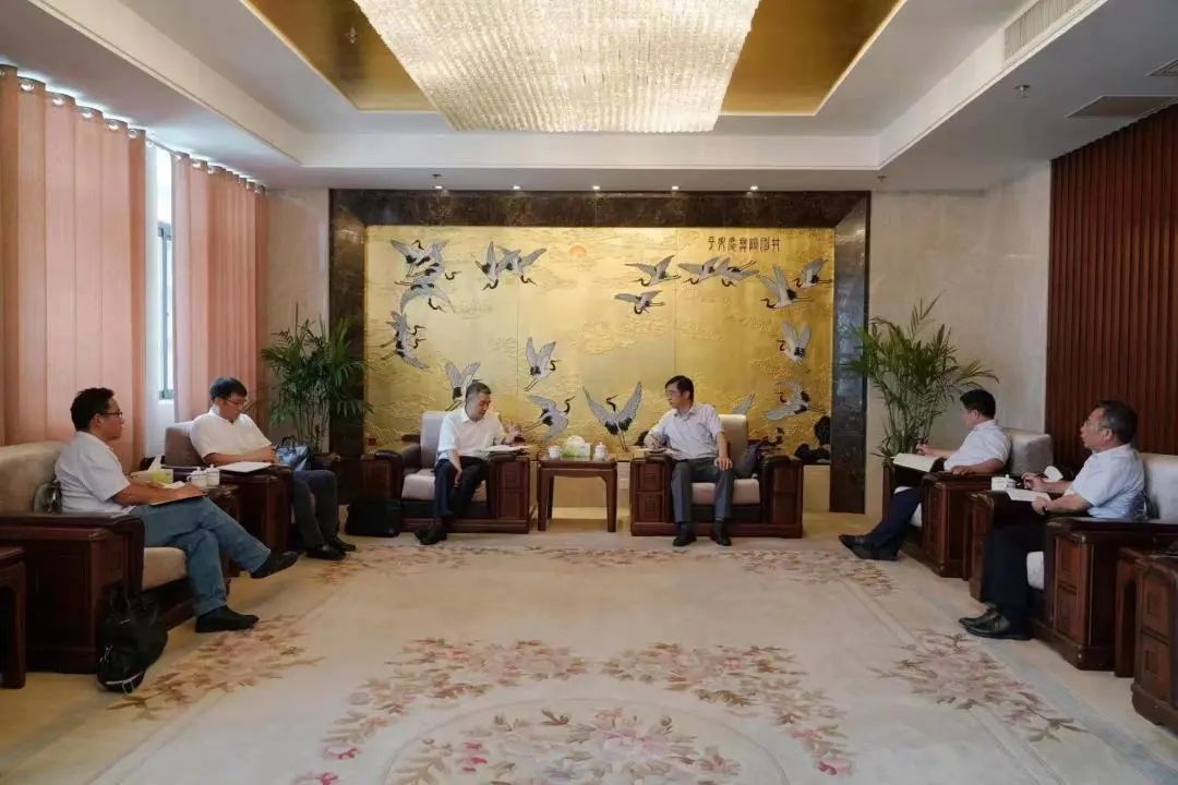 ug环球集团党委书记、董事长章朝阳会见中石油储气库公司执行董事、党委书记熊建嘉