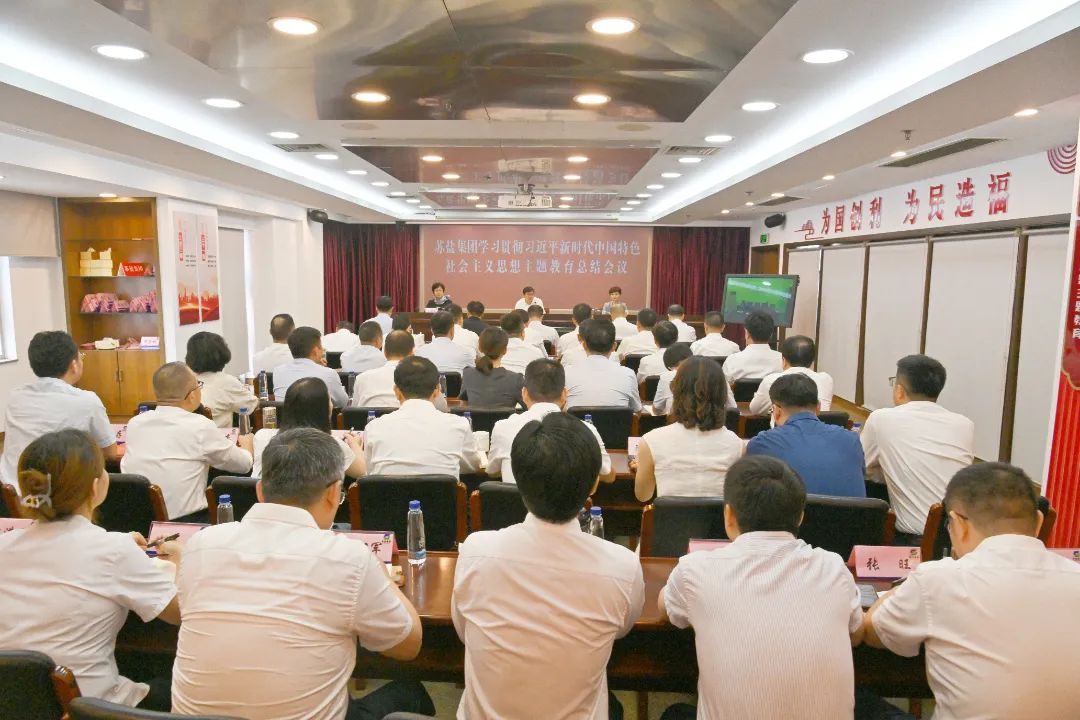 ug环球集团召开学习贯彻习近平新时代中国特色社会主义思想主题教育总结会议